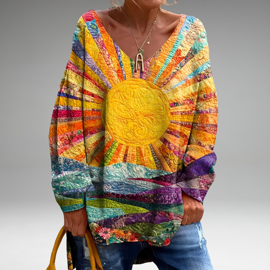 Elisa - blouse colorée et joyeuse