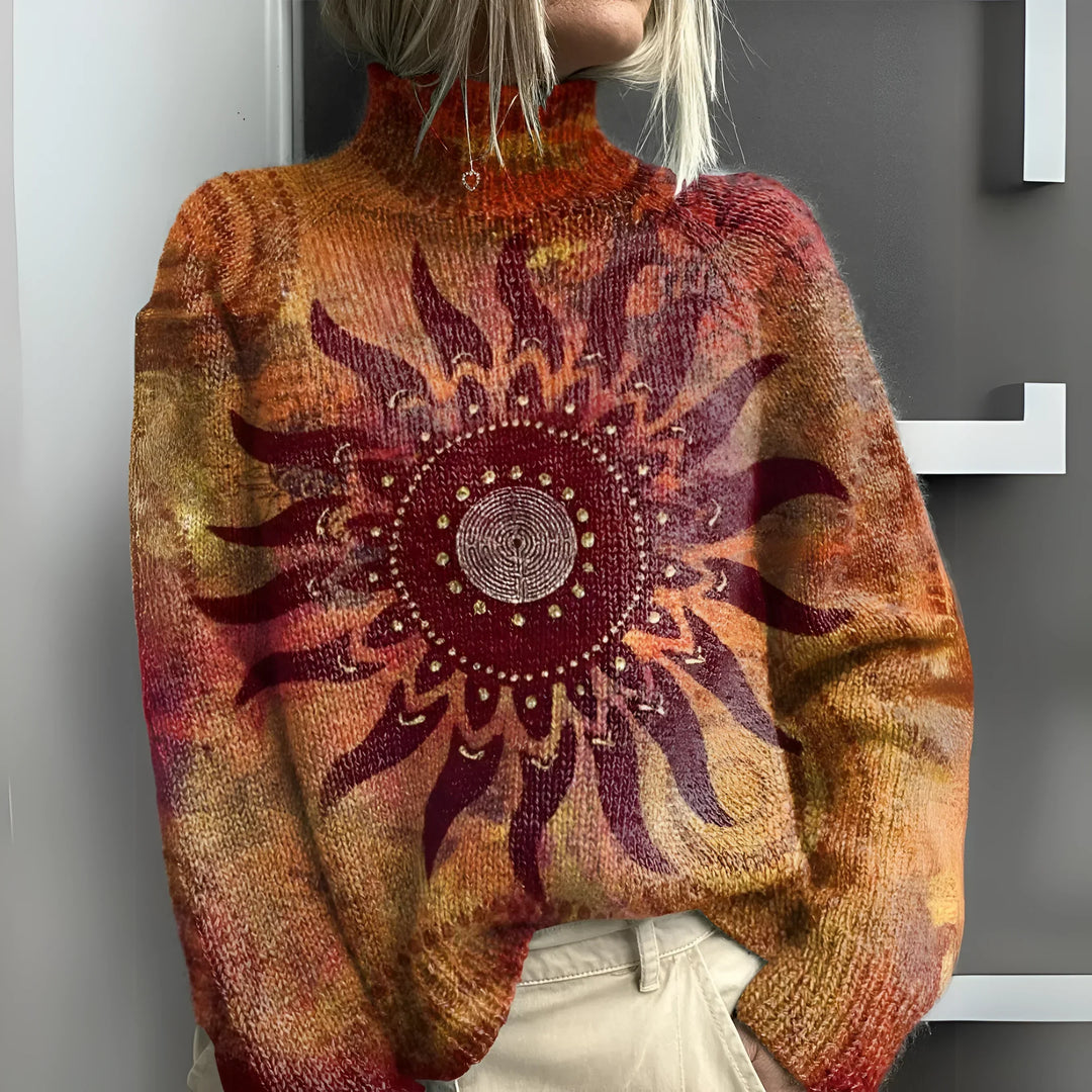 Eline - Col roulé tricoté chaud