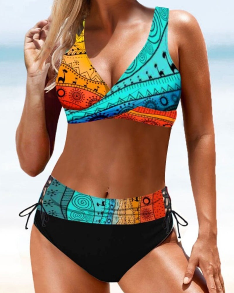 Earle – Maillot de bain bikini coloré