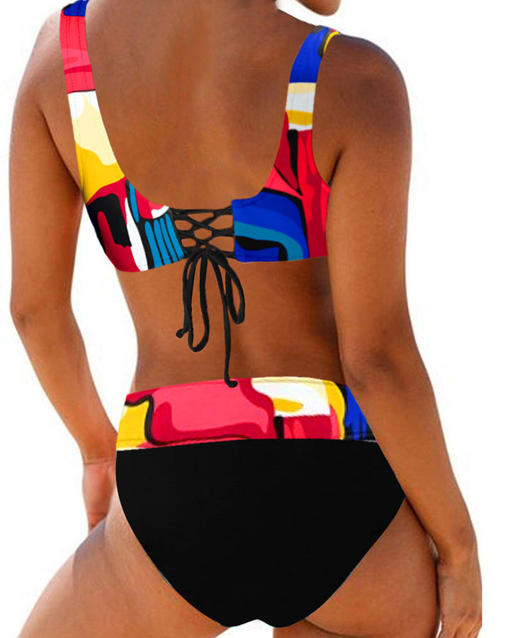 Earle – Maillot de bain bikini coloré