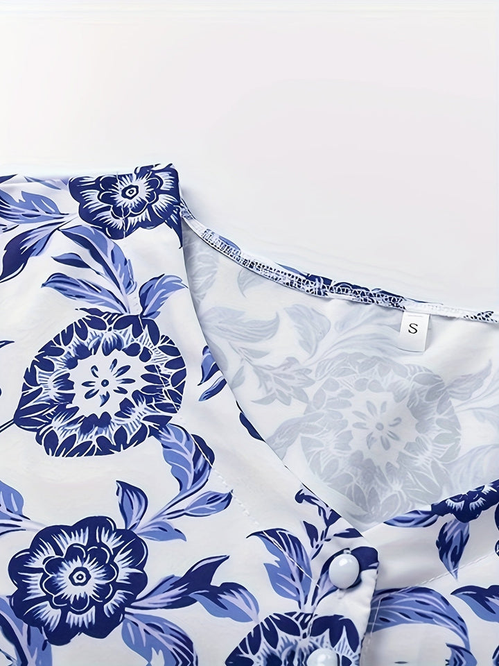 Luna – Robe Florale Élégante