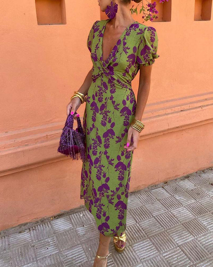 Celia - Robe Florale Élégante
