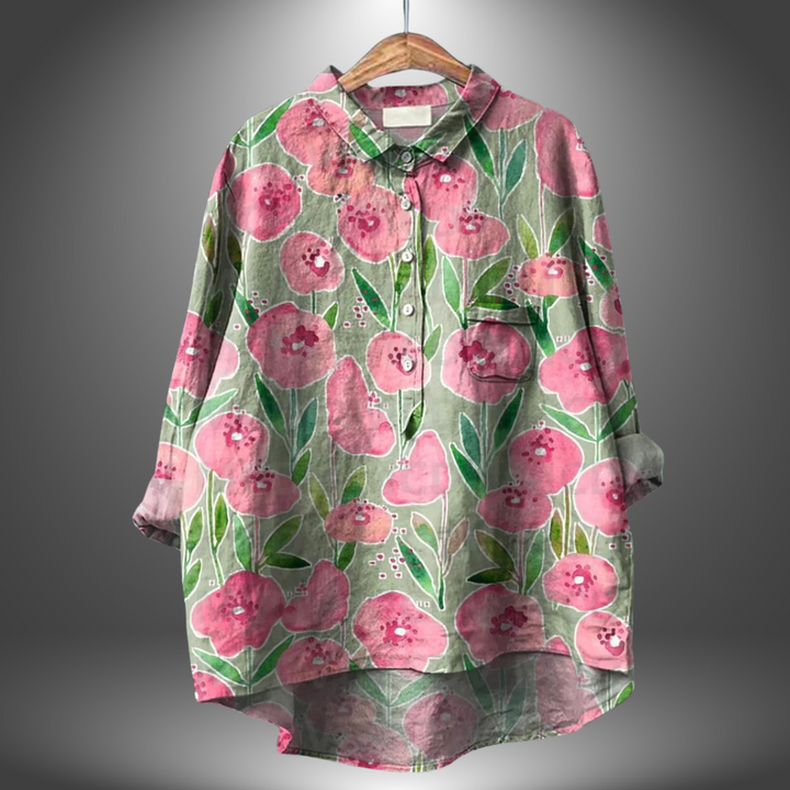Blouses Florales Classiques Laluna®