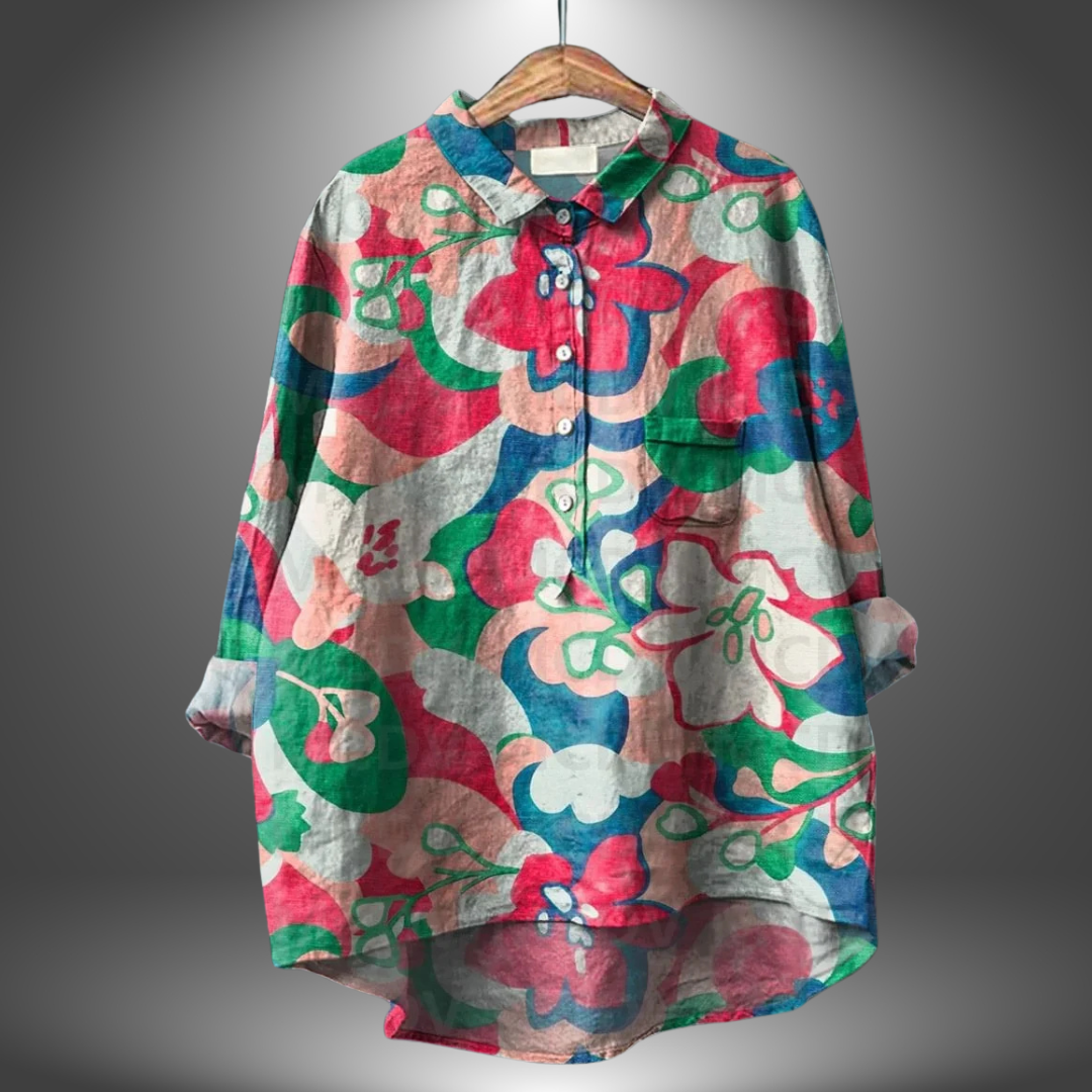 Blouses Florales Classiques Laluna®