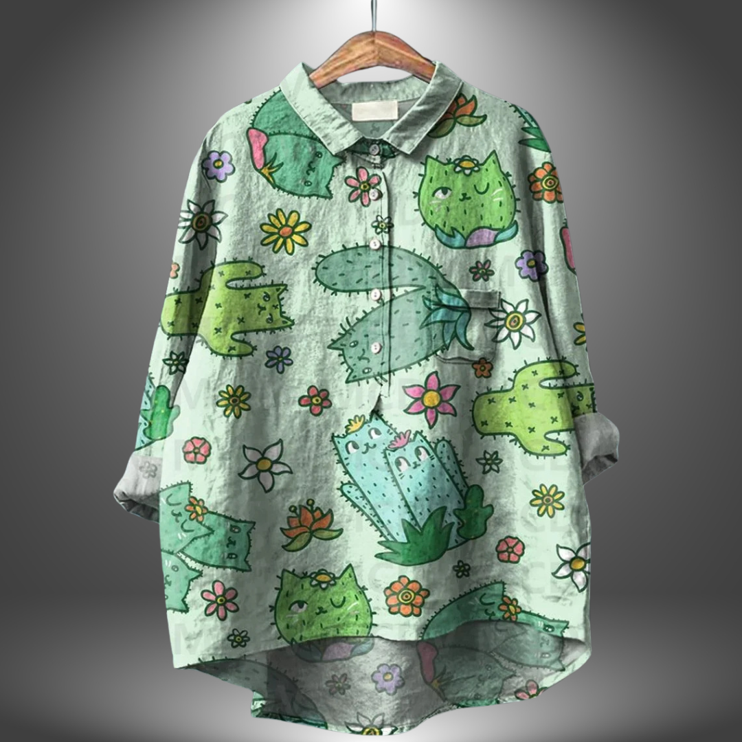 Blouses Florales Classiques Laluna®