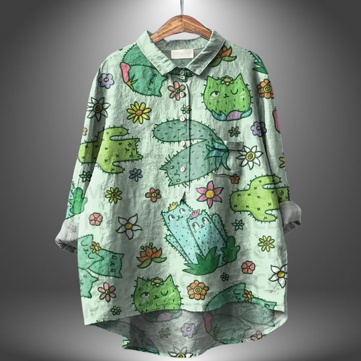 Blouses Florales Classiques Laluna®
