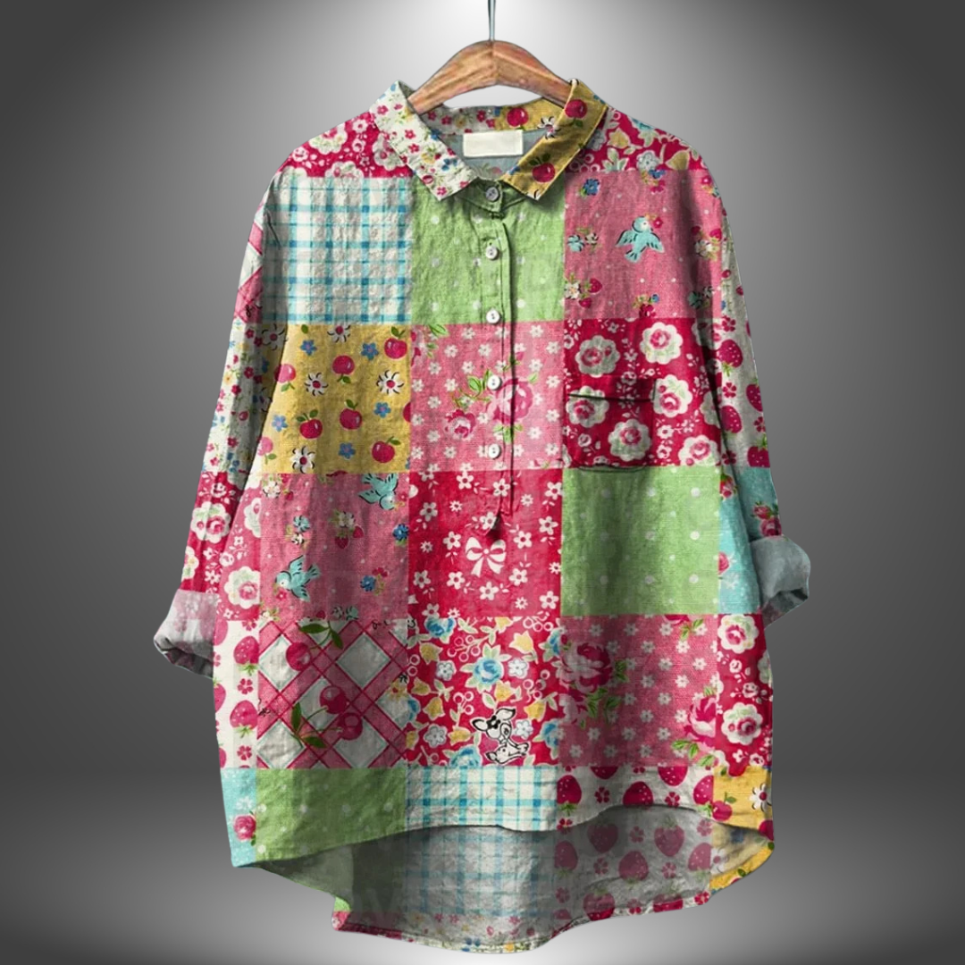 Blouses Florales Classiques Laluna®