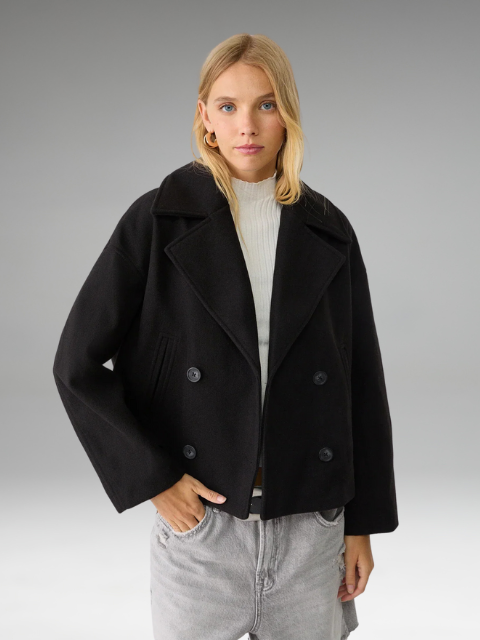 Cyrisse - Manteau Designer à Découpes