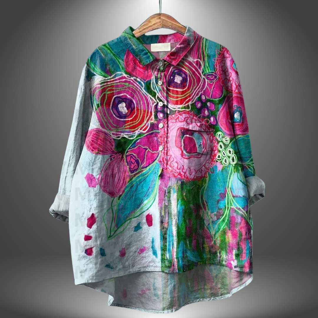 Blouses Florales Classiques Laluna®