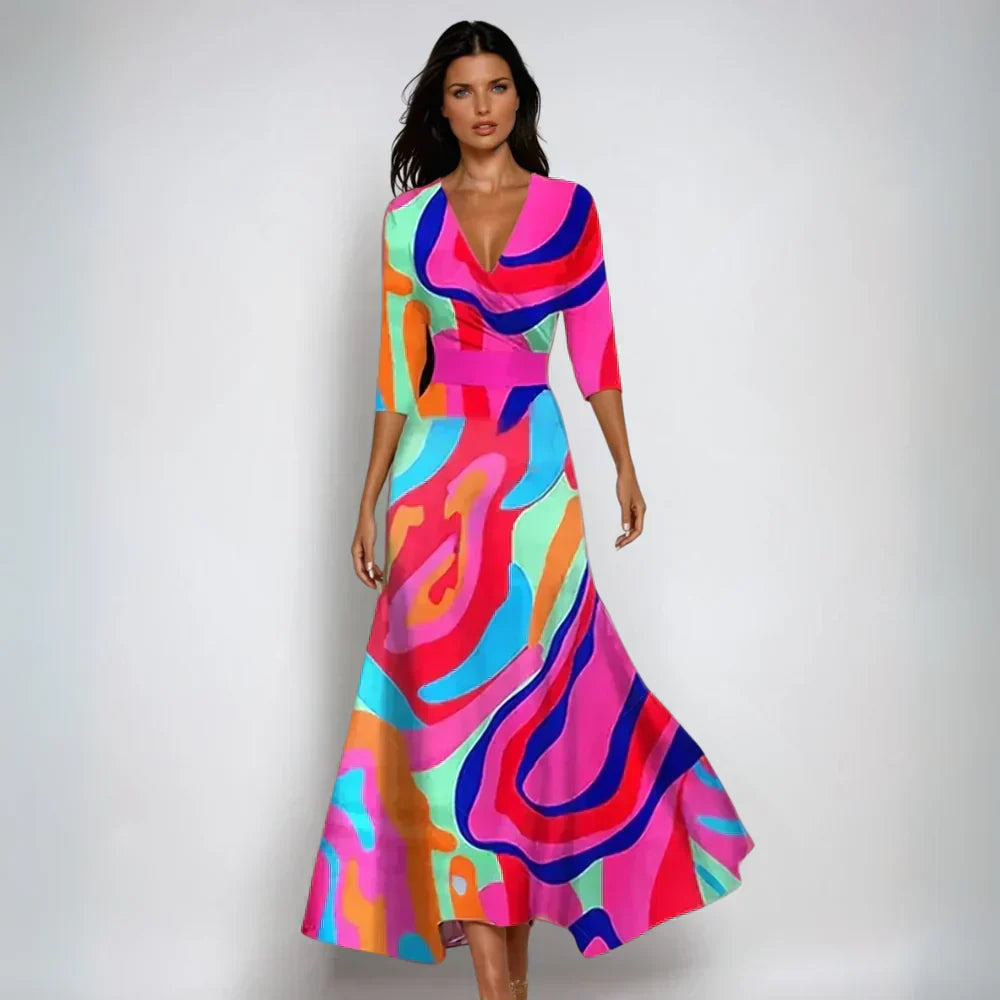 SOPHIE I ROBE MAXI LUXUEUSE