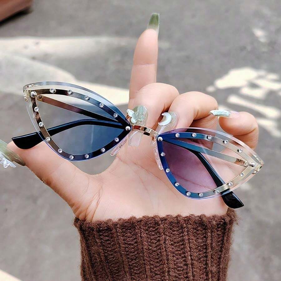 Rhine - Lunettes de soleil Cat Eye en pierre