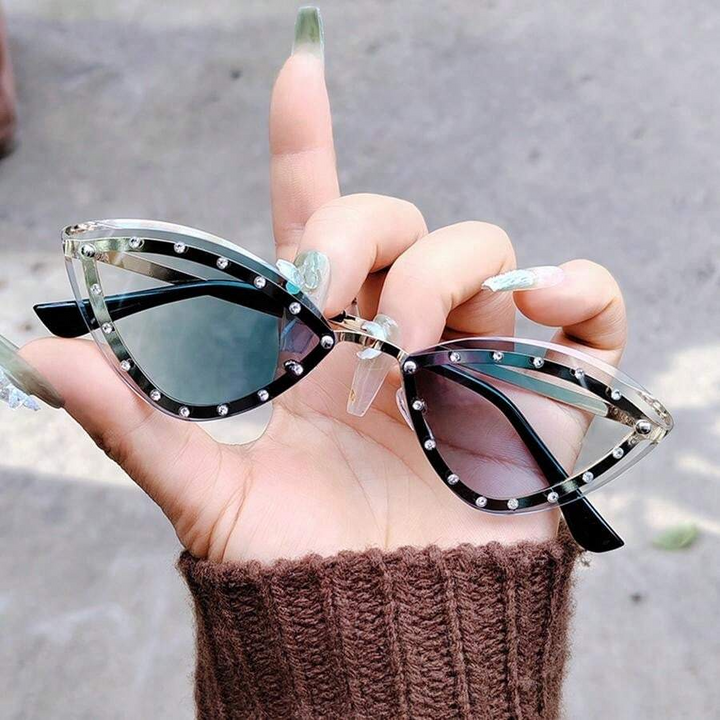 Rhine - Lunettes de soleil Cat Eye en pierre