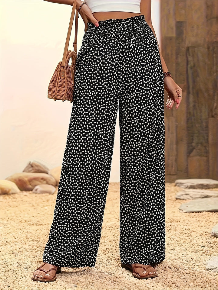 Mira - Pantalon Large Imprimé Intégral