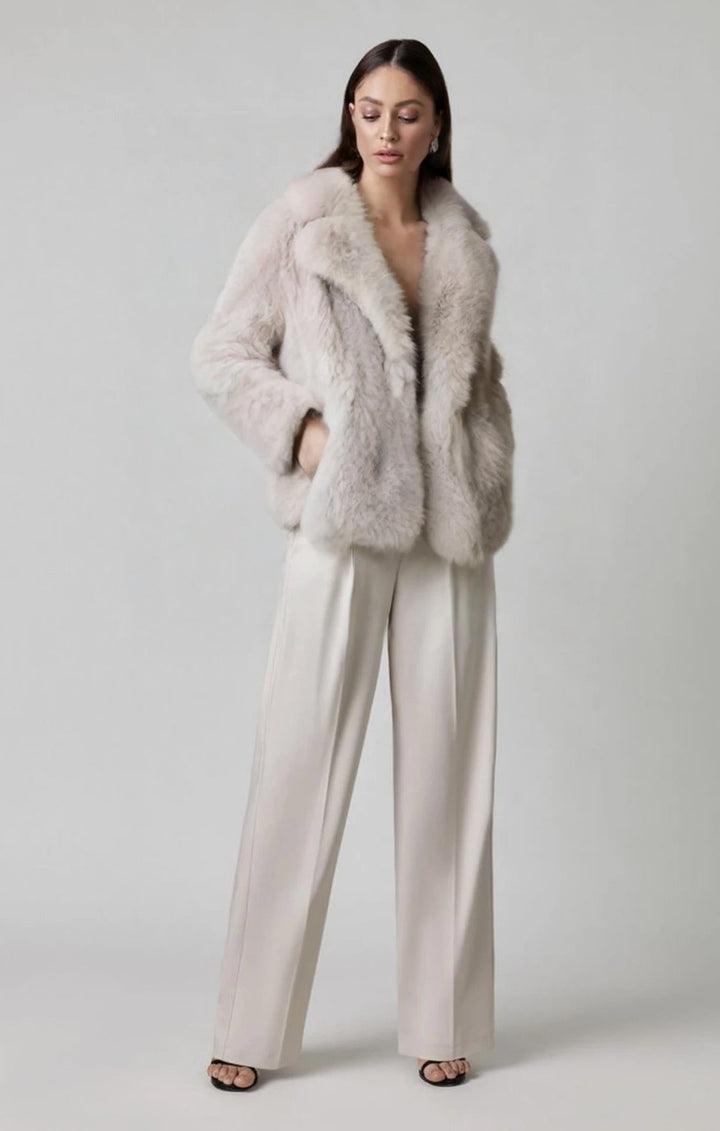 Myla - Manteau en Fausse Fourrure