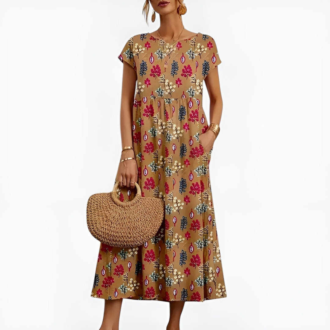 ROBE FLORALE CASUAL CELIA I