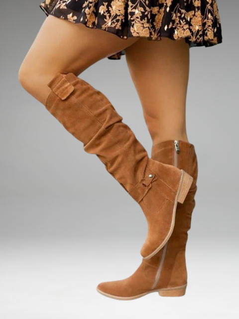 Bottes en cuir Allison (Nouvelle collection)