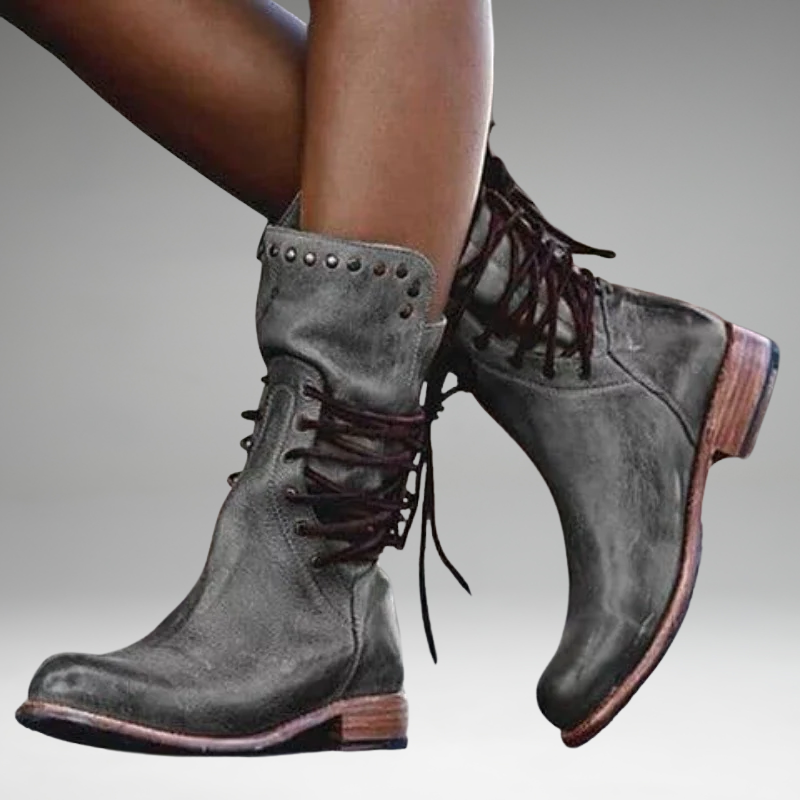 Bottes en cuir Aruna Tahi (Nouvelle Collection)