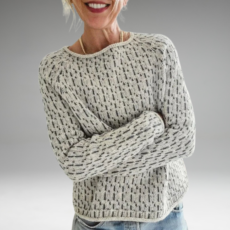 ANDREA - PULL TRICOTÉ AJUSTÉ