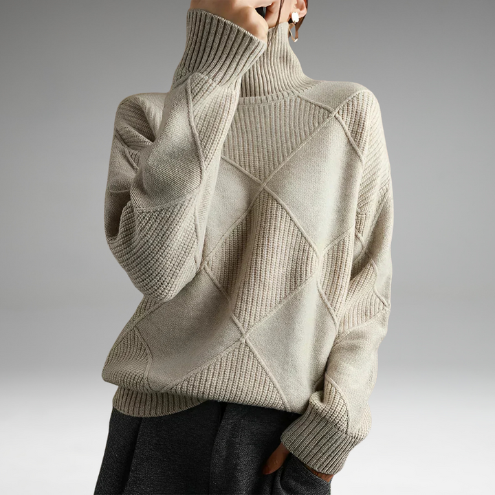 Avery | Col roulé en tricot doux