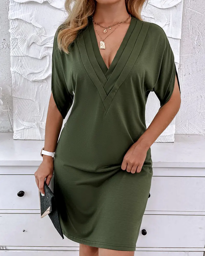 Clairene™ - Robe élégante à manches mi-longues pour femmes
