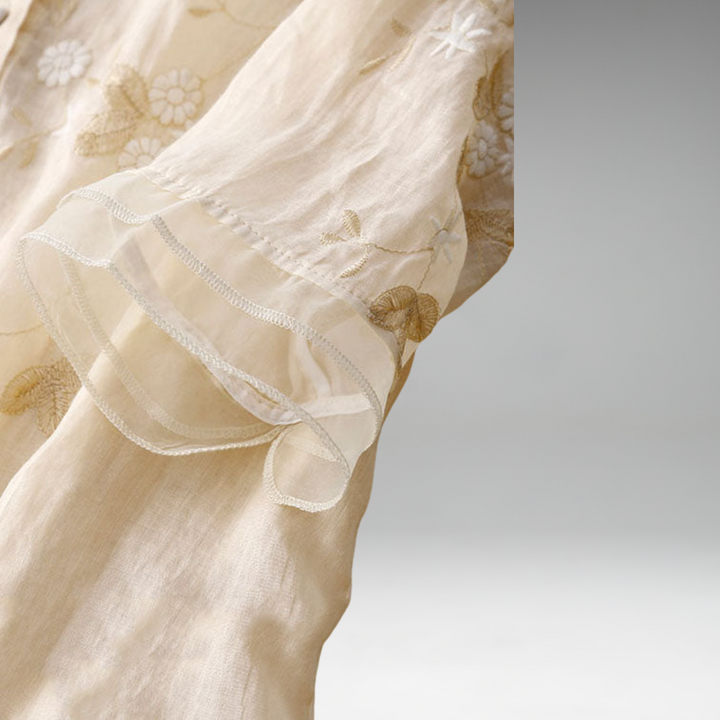 Eloise™ | Blouse Brodée Élégante