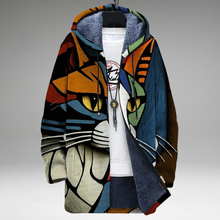 Anna - Veste avec Imprimé Artistique