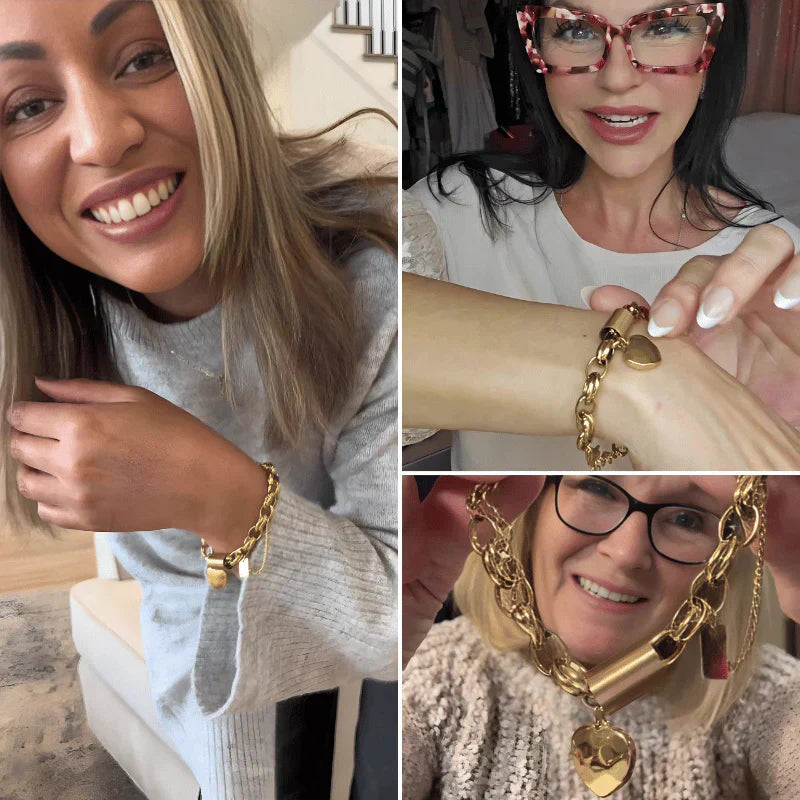 Bracelet Chunky Réconfortant | Or