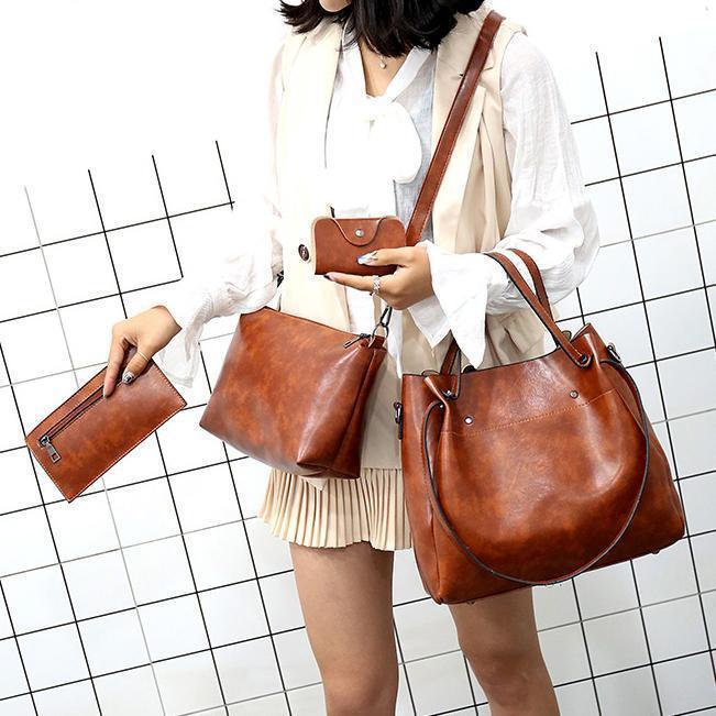 Marlowe - Ensemble de Sacs Vintage en 4 Pièces