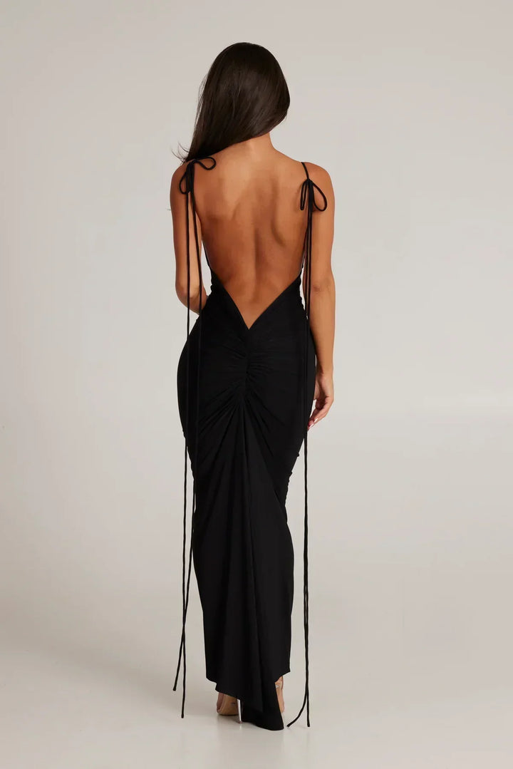 Astrid - Robe Maxi Sans Dos