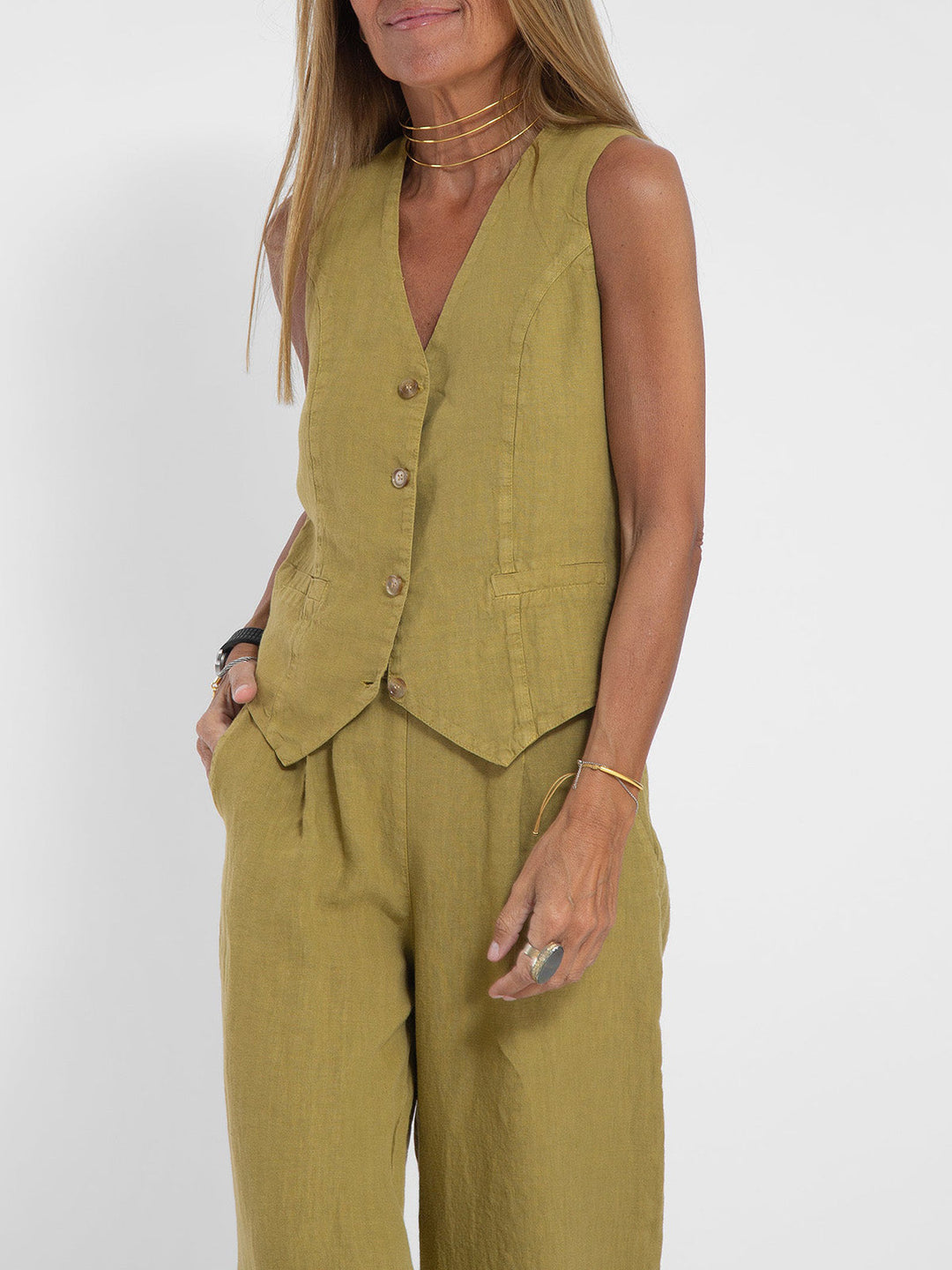Ella - Ensemble Veste & Pantalon Large (Presque épuisé)