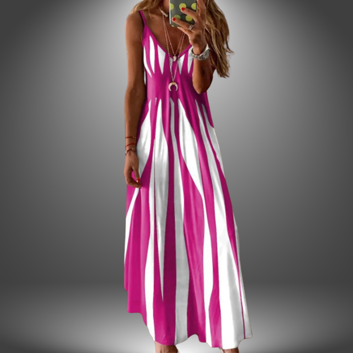 Angela | Robe Longue Décontractée Fait Main
