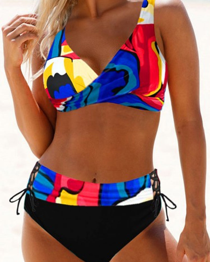 Earle – Maillot de bain bikini coloré