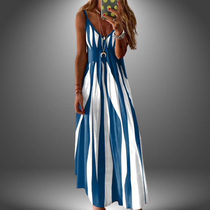 Angela | Robe Longue Décontractée Fait Main