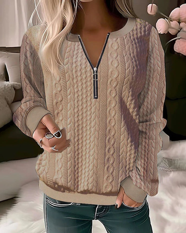 Aurora - Pull Chaud et Élégant