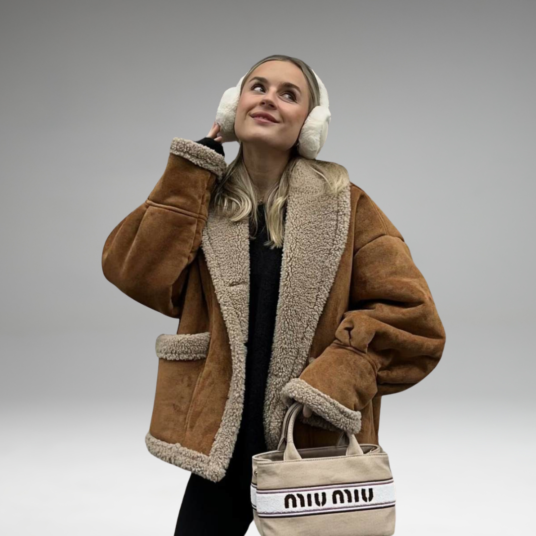 Anoura - Veste en Fleece avec Col Contrasté