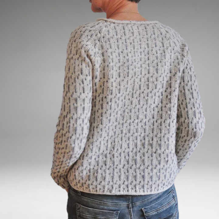 ANDREA - PULL TRICOTÉ AJUSTÉ