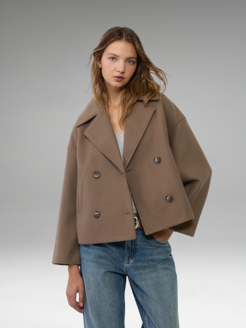 Cyrisse - Manteau Designer à Découpes