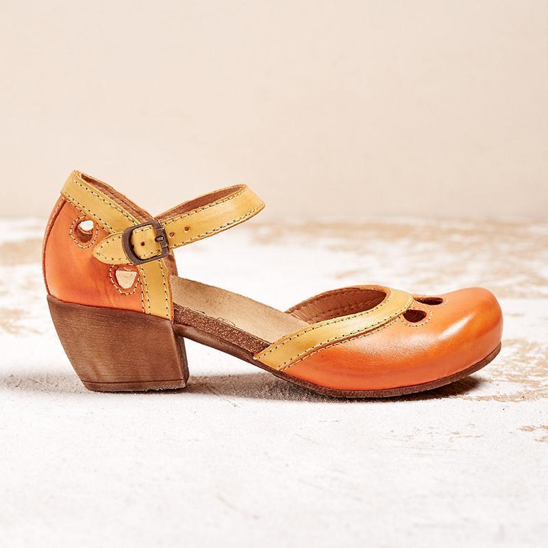 Amalia™ | Sandales orthopédiques à talon bas