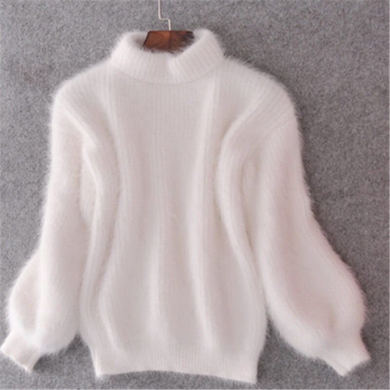 Emilie - Pull en laine tricoté ample