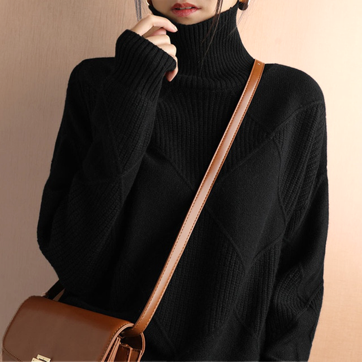 Zara - Pull Col Roulé Décontracté