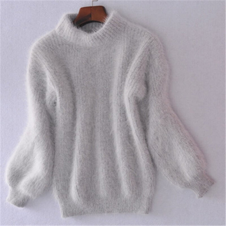 Emilie - Pull en laine tricoté ample