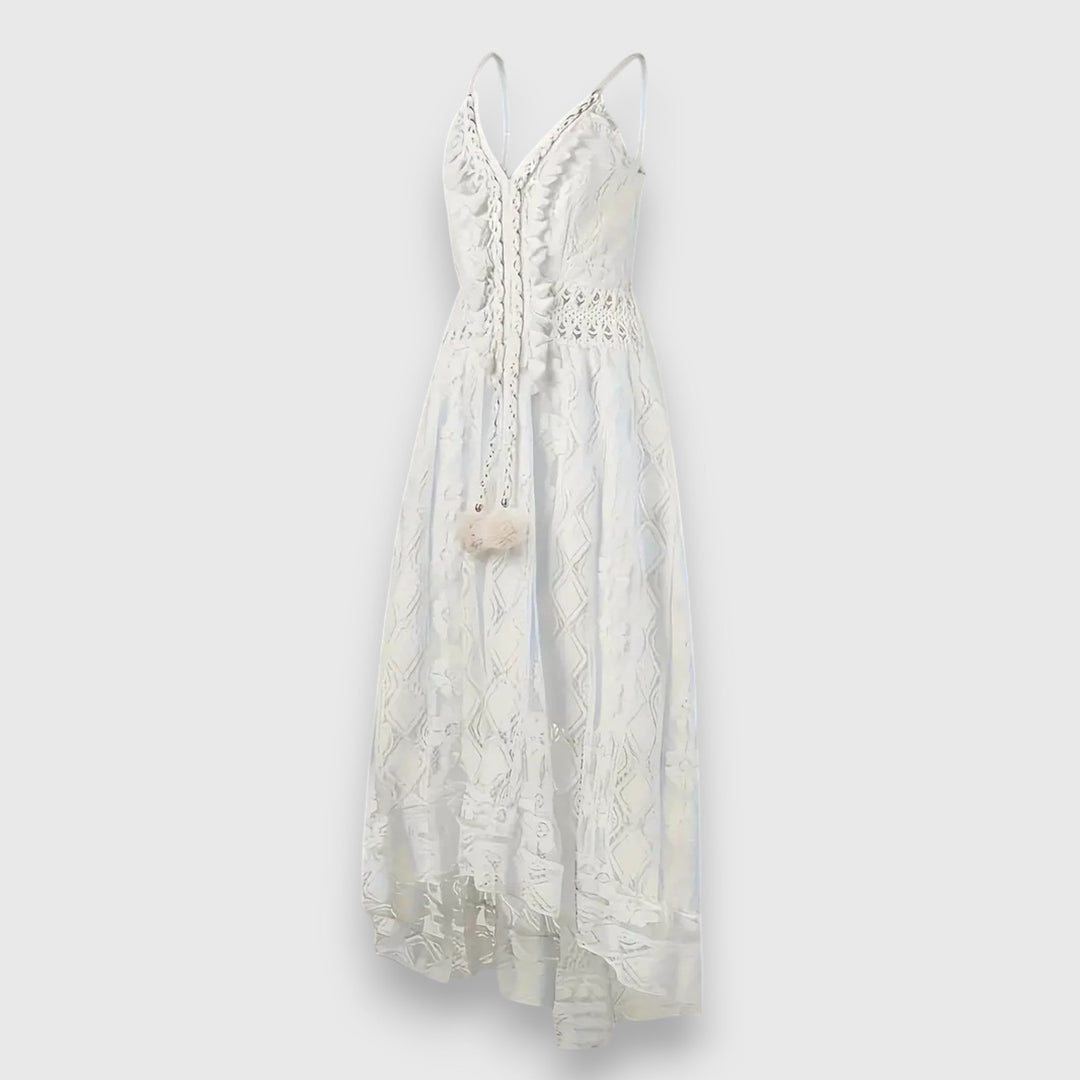 Fleur – Robe en Dentelle Élégante