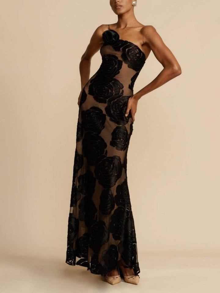 Sara | Robe Maxi Fleurie