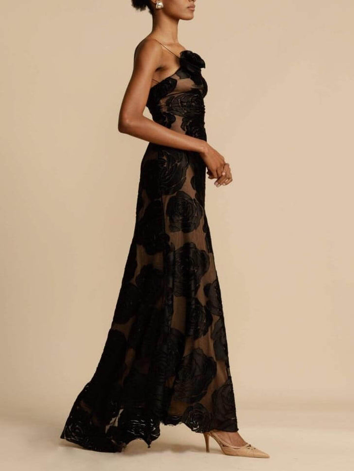 Sara | Robe Maxi Fleurie