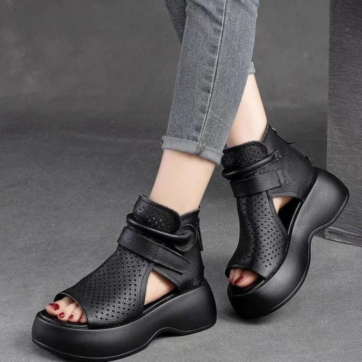 Federica™ - Sandales orthopédiques en cuir intemporelles