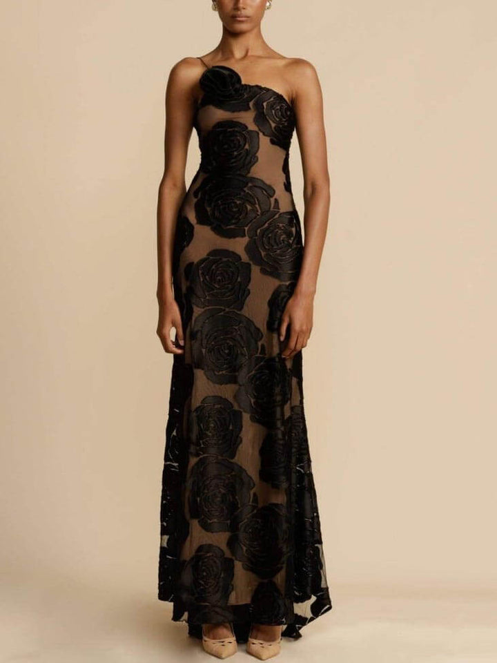 Sara | Robe Maxi Fleurie