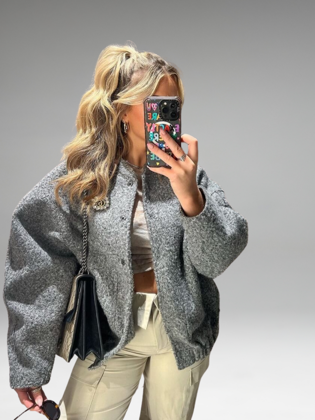 Alira - Veste Oversize Ouverte