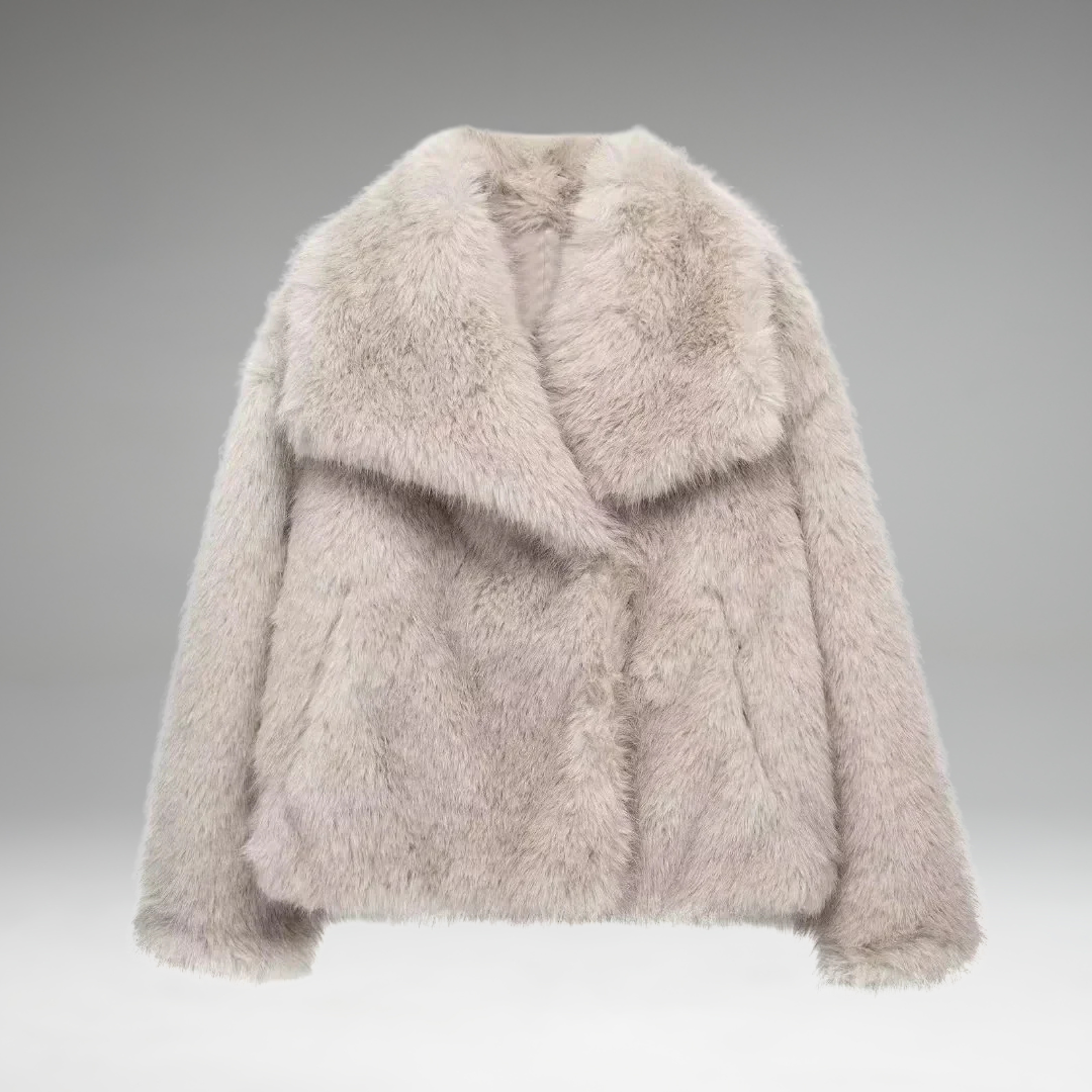 Auralis™ - Veste en Fourrure Élégante