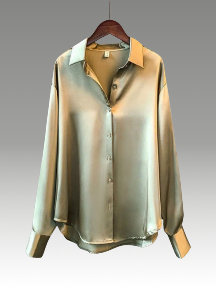 Chemise en Satin pour Femmes