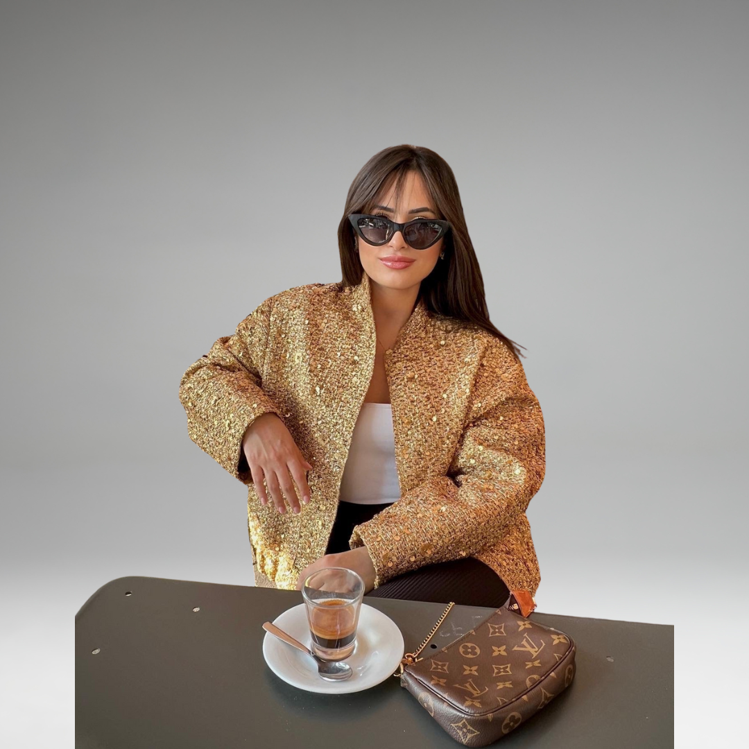 Aelith - Veste Brodée de Sequins